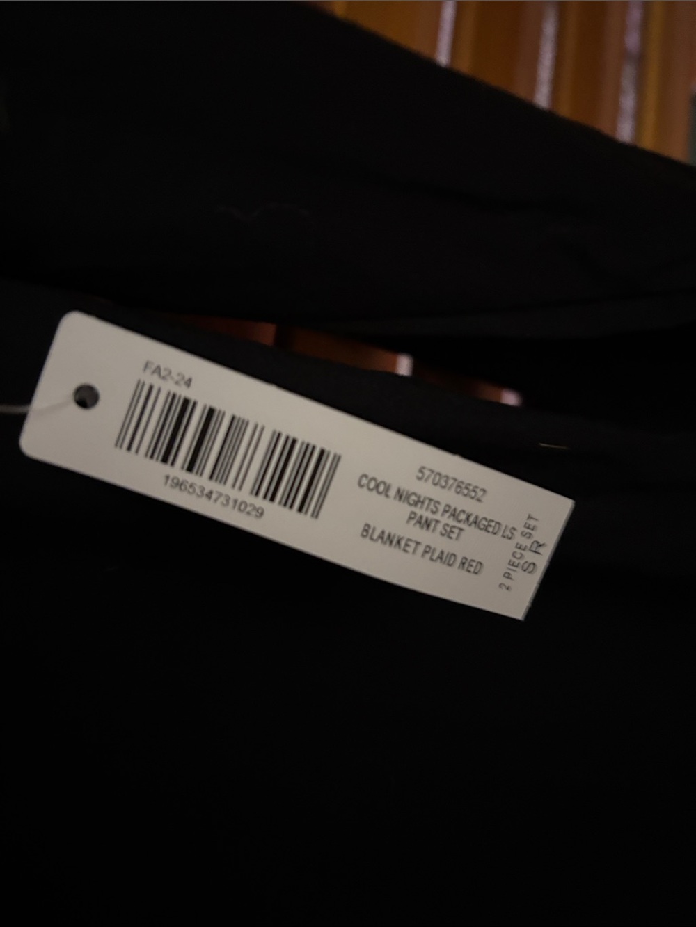 Soma Black Long-Sleeve Scoop Neck Top - Picture 3 of 4